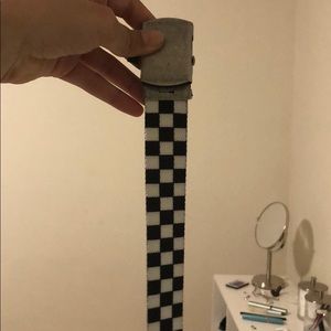 Checkered Brandy Belt